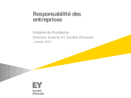 un tableau rappelant les différentes obligations
