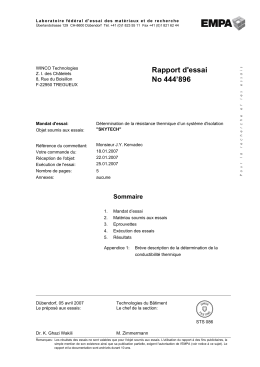 Winco Technologies | Fabricant d`isolants thermiques