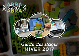 Guide des stages hiver 2017