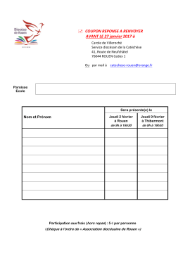 bulletin d`inscription