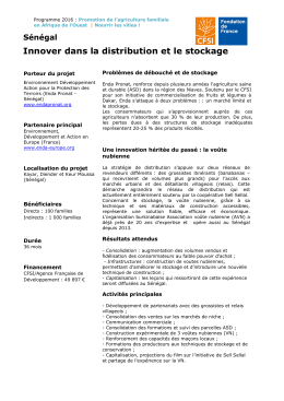 Innover dans la distribution et le stockage