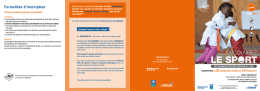 Programme Découvrez le Sport