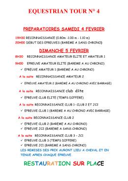 avantprogramme equestrian n°4