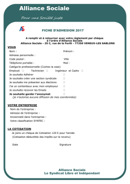 AS-Adhesion 2017 - Alliance Sociale
