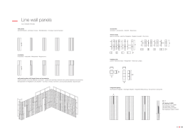 Line wall panels