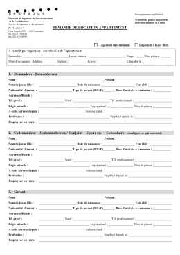 Comment avez-vous eu connaissance de cette offre de