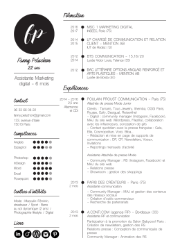 Télécharger mon cv