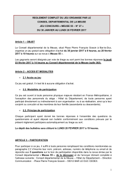 Télécharger le règlement du jeu-concours