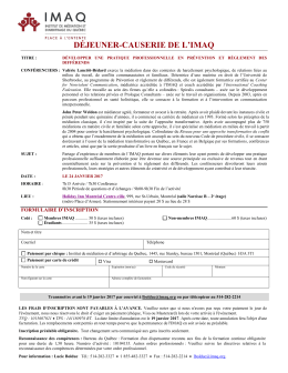 Détails complets et formulaire d`inscription.