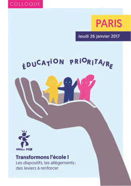 Transformons l`école!