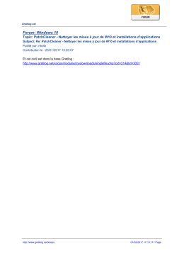 Forum: Windows 10