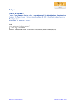 Forum: Windows 10
