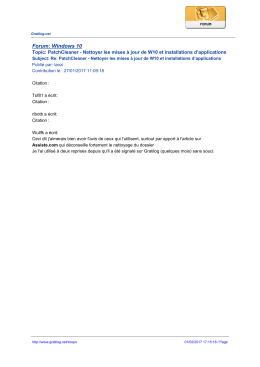Forum: Windows 10