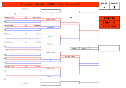 Poules Kumite ffkama 2017