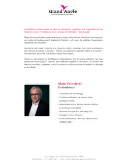 Alain Trinckvel - grandangle