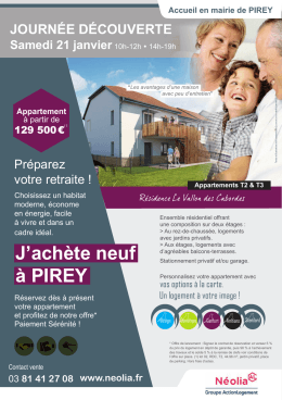 J`achète neuf à PIREY