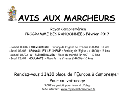 F&eacute;vrier - Cambremer