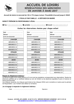 accueil de loisirs - Nort-sur