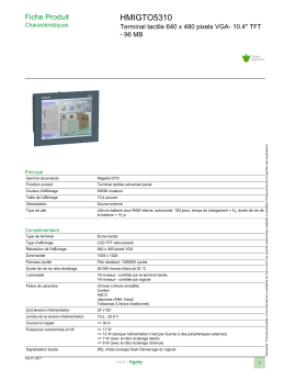 hmigto5310 - Schneider Electric