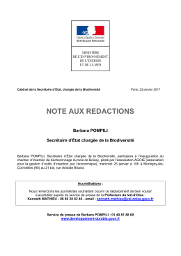 note aux redactions