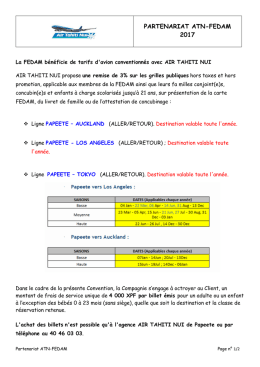 partenariat atn-fedam 2017