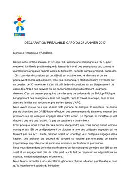 declaration prealable capd du 27 janvier 2017