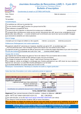 JAR 2017 - Bulletin inscription avec notice v1.1