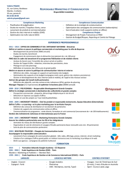 T&eacute;l&eacute;chargez mon CV