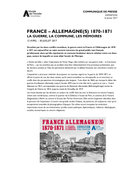 france &ndash; allemagne(s) 1870-1871