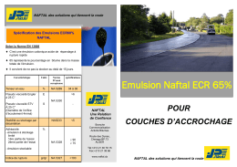 Fiche Technique Emulsion ECR 65%