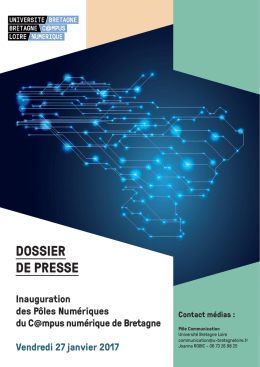 dossier de presse - Université européenne de Bretagne