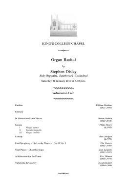 programme - organrecitals.com