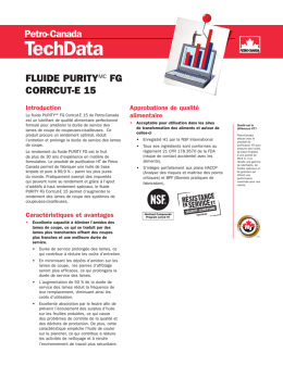 Bulletin TechData - Petro