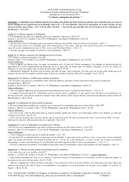 FLM TOBY FANANTENANA 67 Ha Communion de