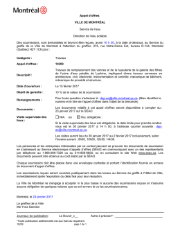 Travaux de remplacement des vannes et de la tuyauterie de la