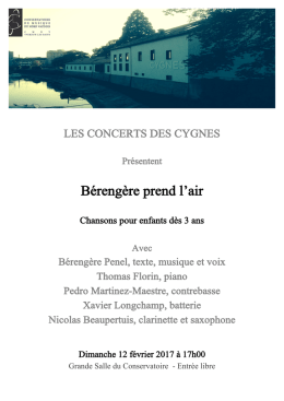 Bérengère prend l`air