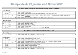 13h30 Atelier théatre pour les élèves de CM1/CM2 et les él