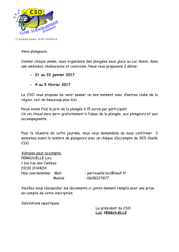 Plongee sous glace 2017