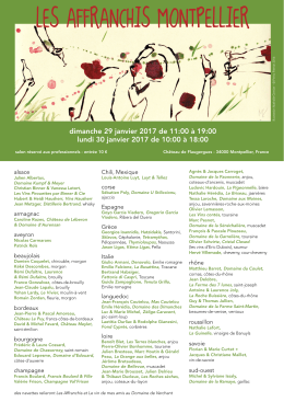 LES AFFRANCHIS MoNtpELLIER