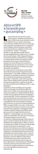 gun jumping - Le club des juristes