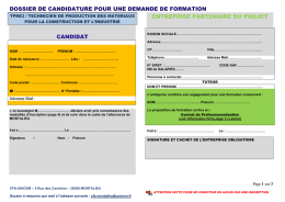 fiche d`information