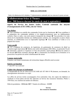 Collaborateur/trice à l`heure