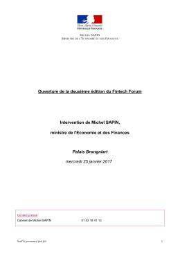 ministre d&eacute;l&eacute;gu&eacute;e charg&eacute;e des Petites et Moyennes Entreprises, de