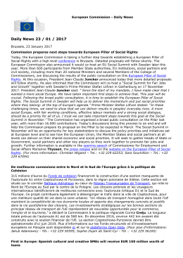 Daily News 23 / 01 / 2017