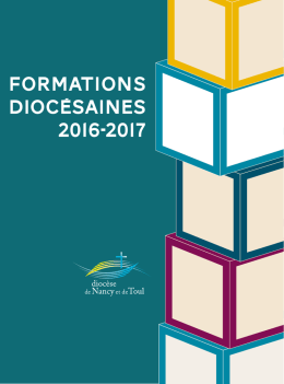 Formations 2016-2017