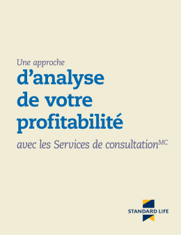 d`analyse de votre profitabilité