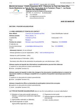 Cr&eacute;dit d`Impulsion 2015 : Pi&eacute;tonnier du Pas&egrave; des Gates (Rue Hav&eacute;e