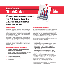 Bulletin TechData - Petro