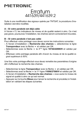 Erratum - Metronic