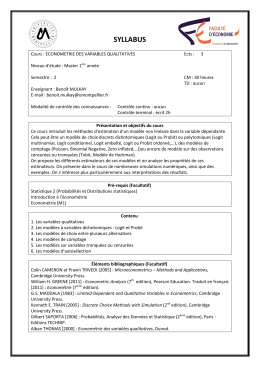 syllabus - Moodle UM